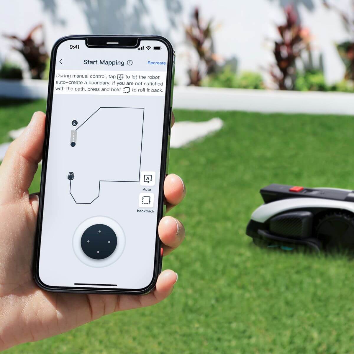 13 1200x1200 Plne automatické mapovanie a hranice bez káblov